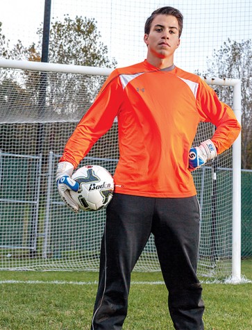 Goalkeeper Lubsey loves the job