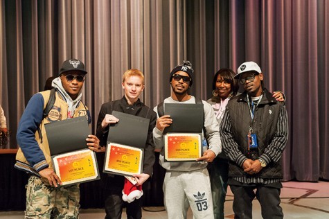 Hip-Hop Club talent show performance