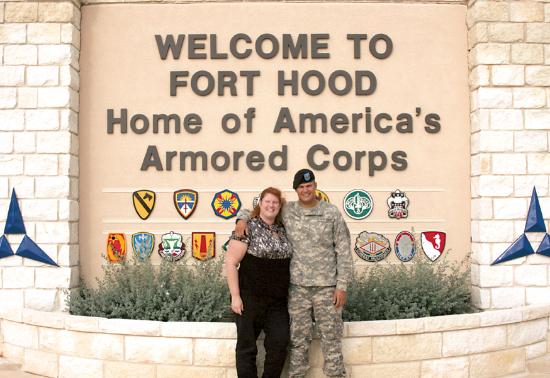 Alexis Scheel spent the day with her son, Infantryman Pv2 Jonathan Scheel, where he serves in Fort Hood, Texas, the weekend before the mass shootings. Pv2 Scheel has served in the Army for less than a year,  and was just stationed at Fort Hood last spring