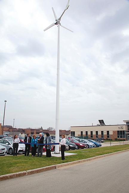 Classes will incorporate the wind turbine technology next fall.