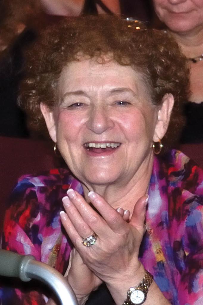 One of the last images of Phyllis Holzman while she attended the Nursing Pinning Ceremony last semester.