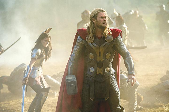 Chris Hemsworth in “Thor: The Dark World.” 
