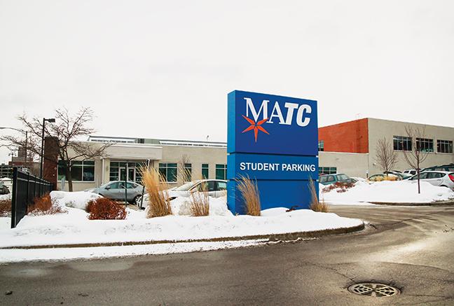 MATC’s new Health Education Center (HEC) building is located at the corner of Sixth and McKinley streets. This was the old Everest College building.