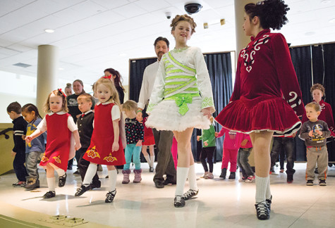 Children from the MATC day care joined in the festivities on stage.