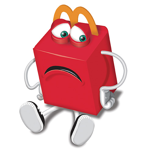 ILLUSTRATION: Unhappy meal