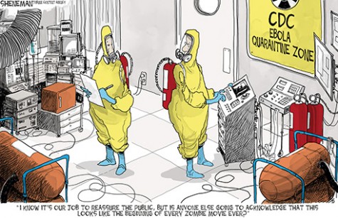 Ebola: An iceberg of media attention