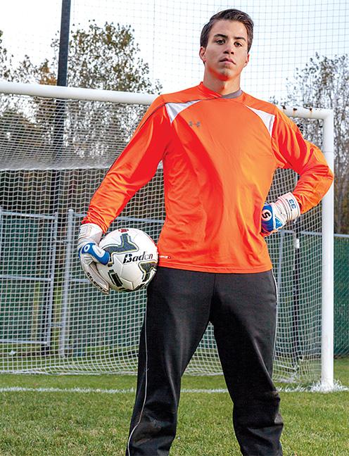 Stormers goalkeeper Dominique Lubsey is a freshman from Brookfield Central High School. 