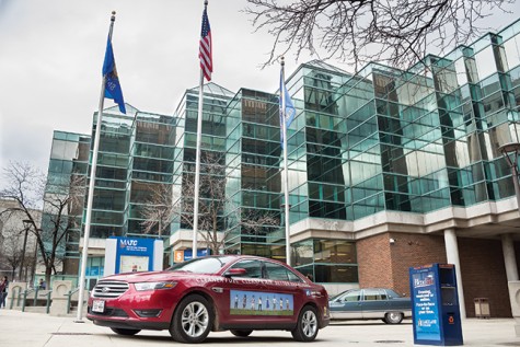 This 2015 Ford Taurus alternative fueled Green Vehicle was on display at the downtown MATC campus. The vehicle was brought in by one of the event’s major sponsors, the American Lung Association in Wisconsin.