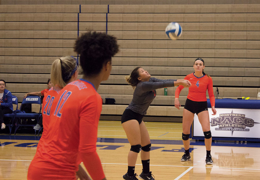 Womens volleyball spirits remained high throughout the tough season