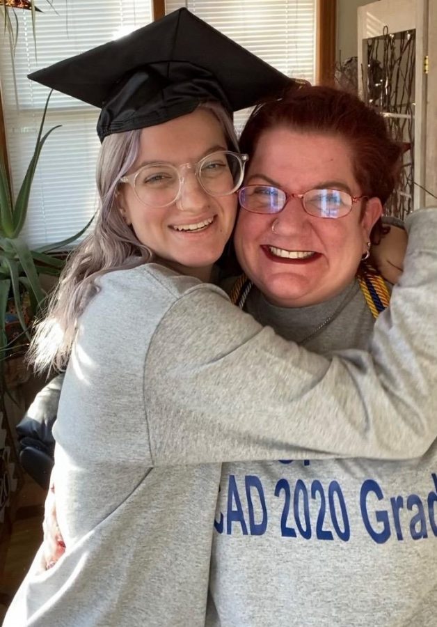 Commencement ceremonies with a twist. MATC’s Winter 2020 Commencement Ceremony student speaker Tammy Jo Scholler (L) will be sharing the day’s spotlight with her daughter Madyson Scholler (R). As Tammy Jo Scholler is addressing the Class of 2020, Madyson Scholler will be receiving her bachelor’s degree of Fine Arts in Photography from the Minneapolis College of Art and Design. Both ceremonies took place virtually on December 11th. Luckily for the Schollers, the event will be televised on Milwaukee PBS Channel 10.1 on Saturday, December 19 at 4:30 p.m.