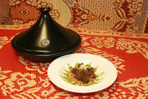 Moroccan Goat Tagine with Toasted Nut Couscous