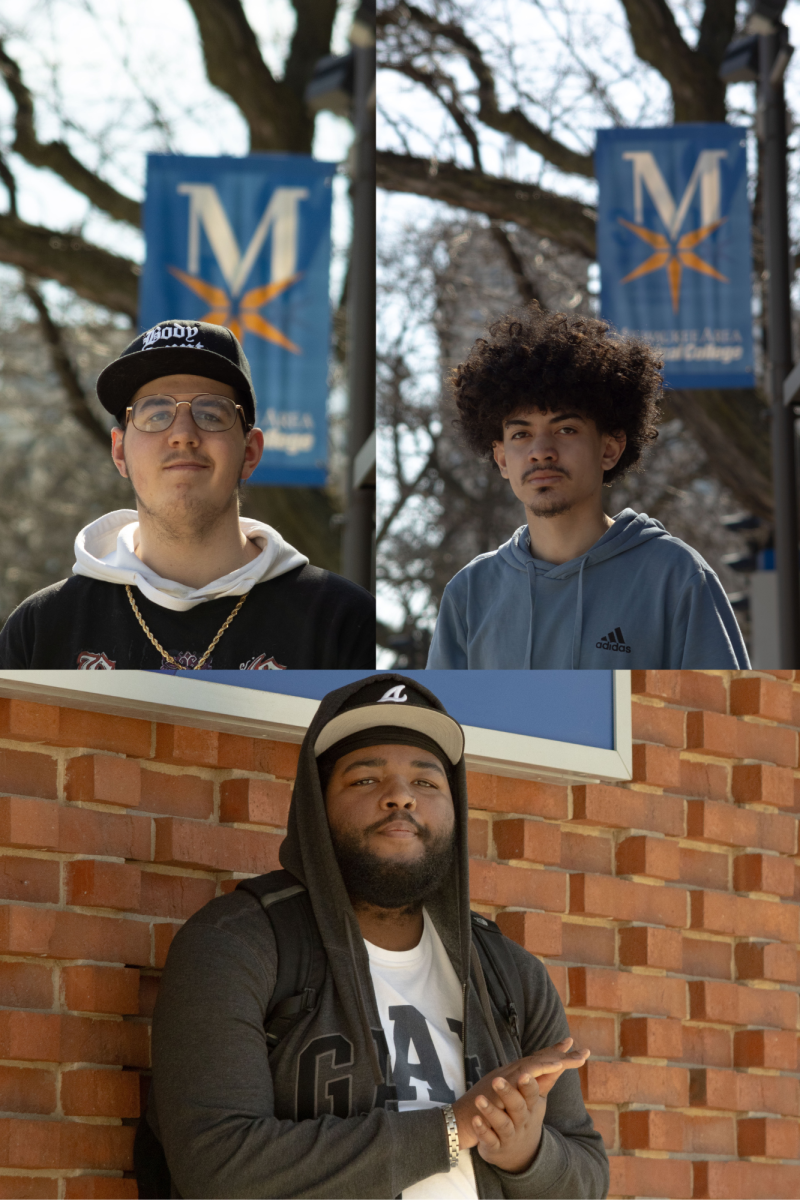 These MATC students are planning to enjoy their Wednesday off for MATC Day. From left to right, they are: Levi Maurer, Audio Production; Michael Martinez, Electricity Program; Darius Guyton-Holman, Audio Production.