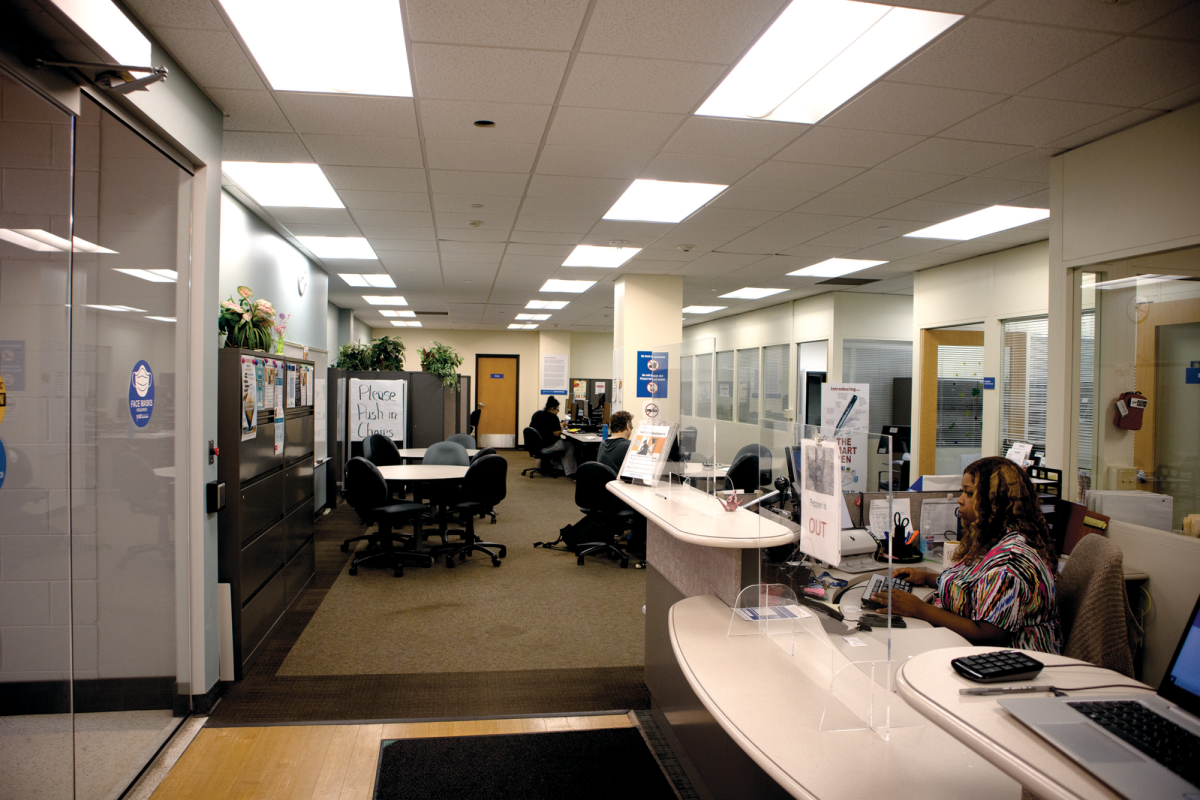 At the Downtown Campus, students can find the Accommodations Office in C 219.