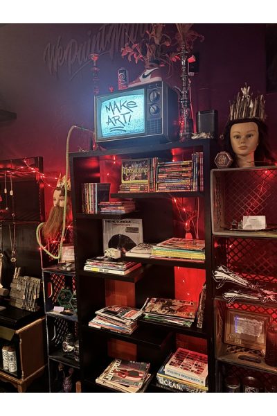 Dream Lab has a cool vibe for nocturnal creatures to study or create in. It’s located on 738 S. 3rd St. in Milwaukee. You can get treats and eats to keep going into the late-night hours.