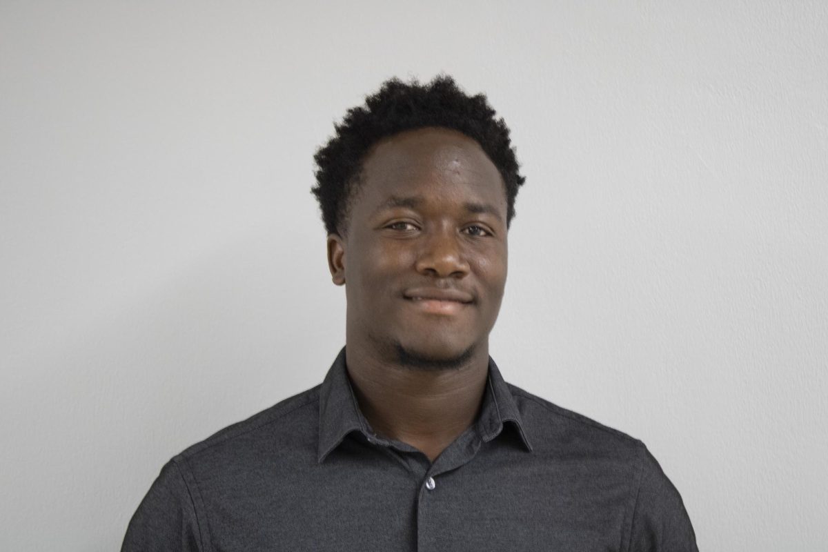 MATC student William Musoke provided CPR and helped saved a student who collapsed in an MATC parking lot. 