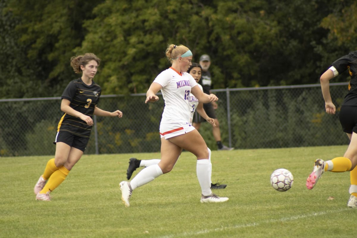 Game against Black Hawk College on Aug. 28