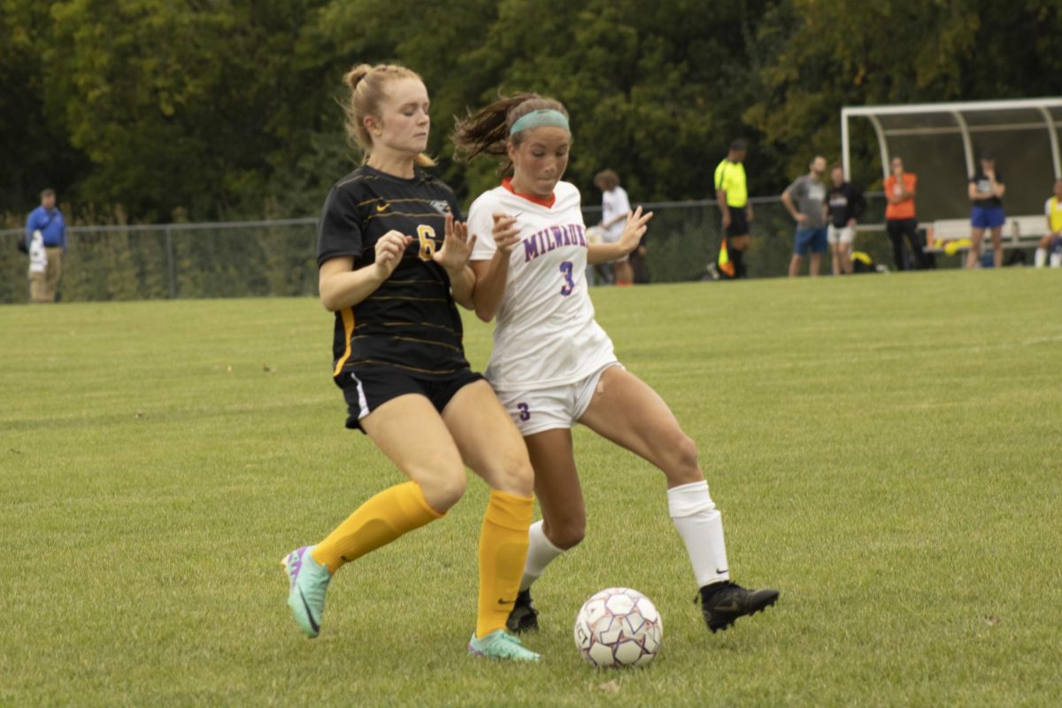 Game against Black Hawk College on Aug. 28