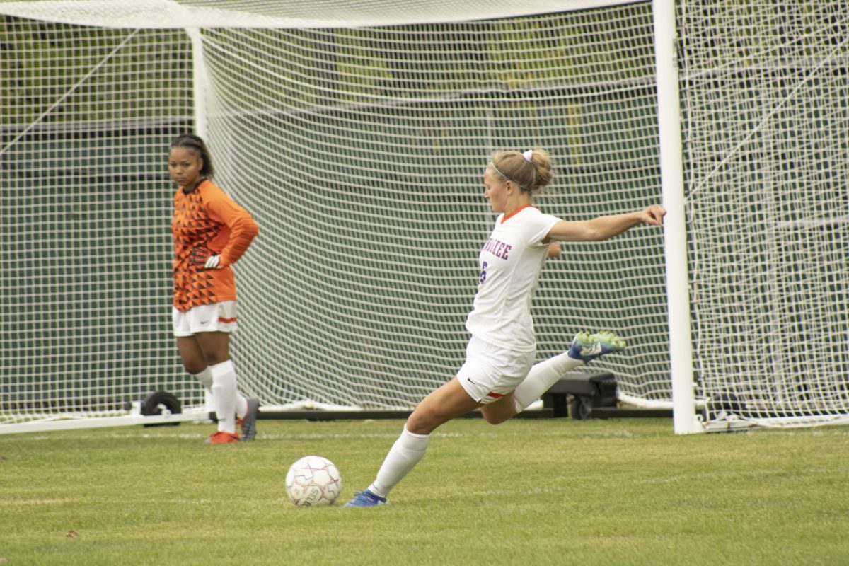 Game against Black Hawk College on Aug. 28