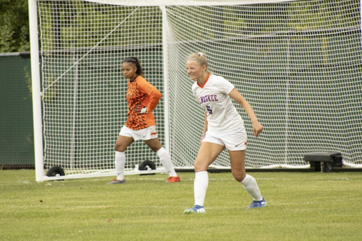 Game against Black Hawk College on Aug. 28