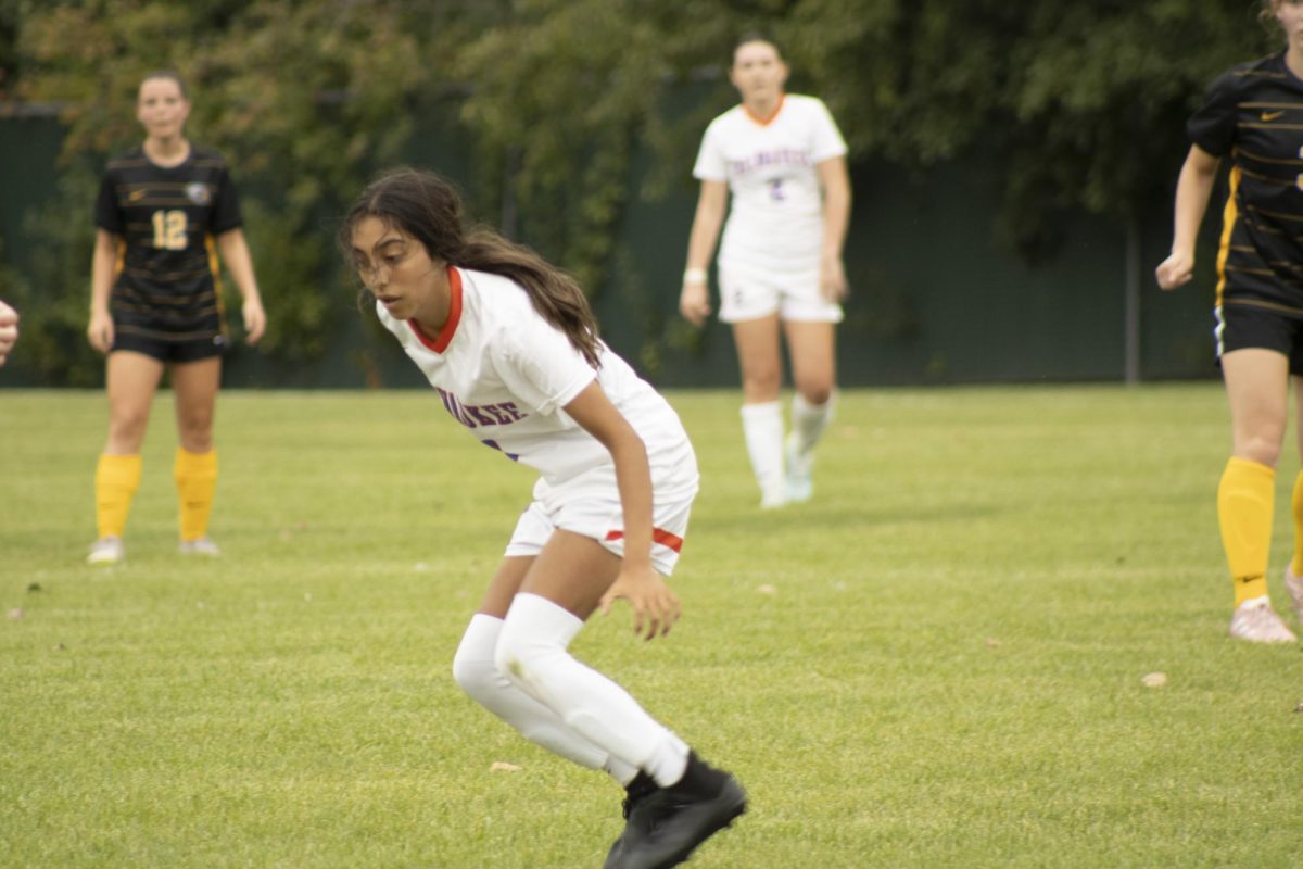 Game against Black Hawk College on Aug. 28