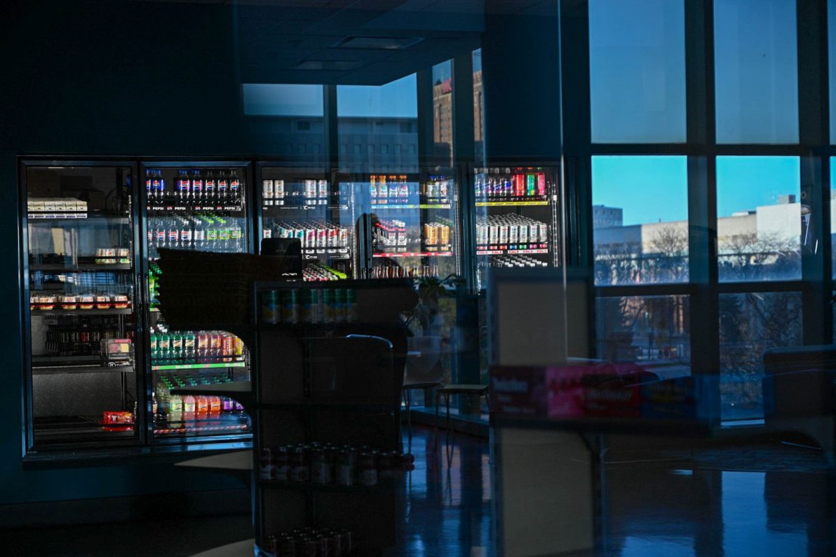 Plenty of snacks for students at the new convenience store on the third floor of the S Building at the Downtown Campus