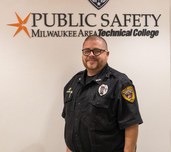 Department of Public Safety Officer Luis Acevedo is one of the dedicated officers at MATC’s Downtown Campus.