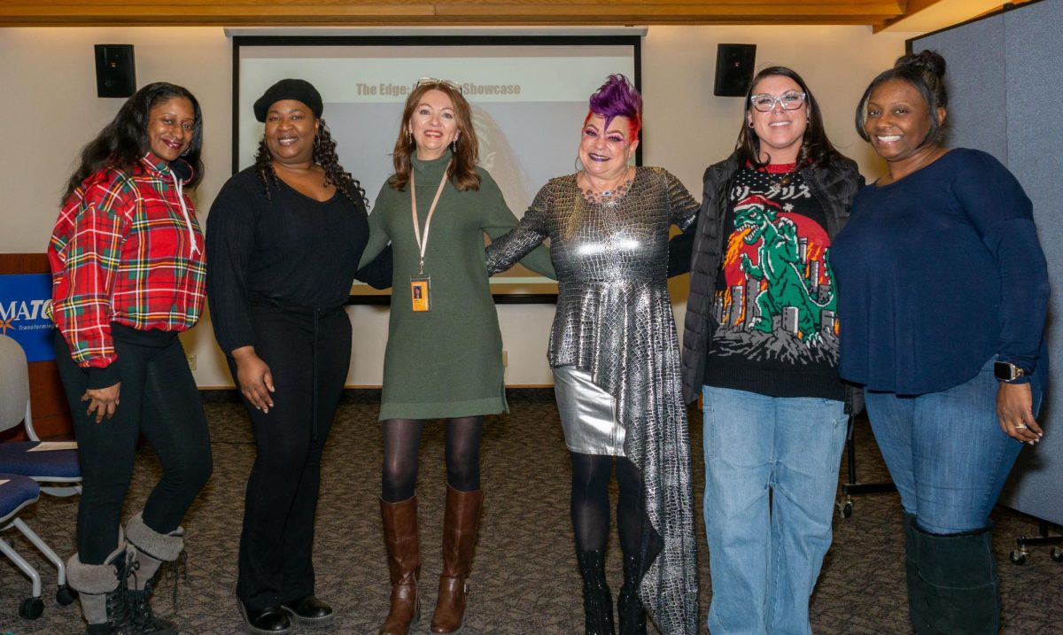 Cosmetology instructors (left to right) Le’ Che Toney, Shonnie Tucker, Julie Stubenrauch, Traci Darn (Educational Assistant), Cece Sertzel, and Megan Jackson. December 11, 2024. 