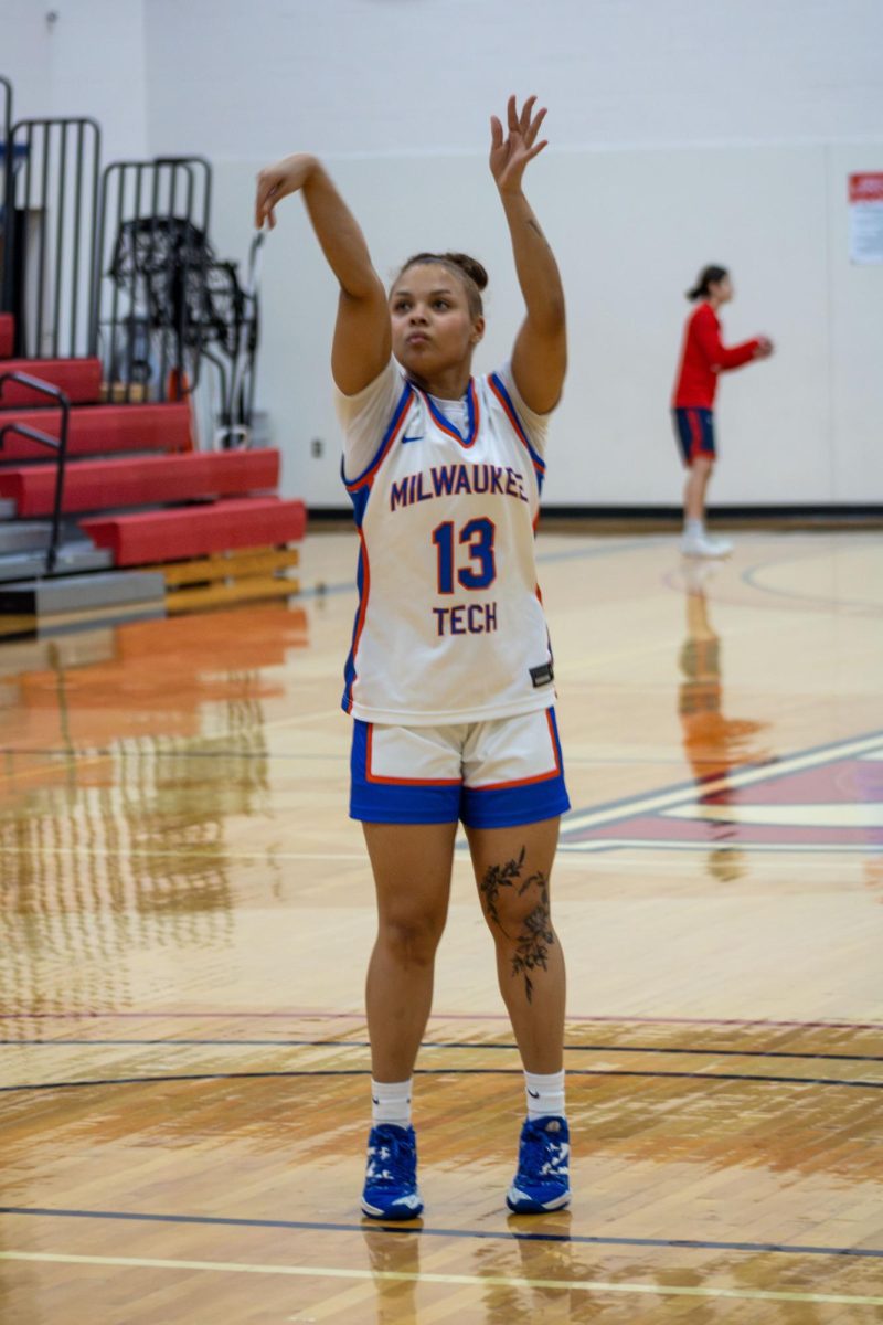 Freshman Stormers Point Guard, Chloey Bynum vs the  Kankakee Cavalieirs on February 13, 2025. 