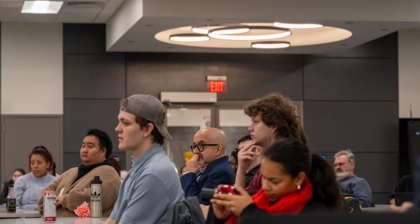 MATC students, faculty and community members attending the kickoff of the Student Leadership series. February 12,2025. 
