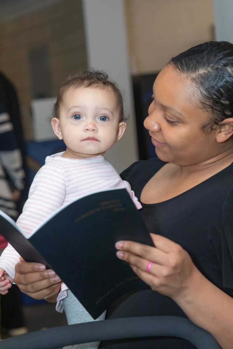 Family members gathered to support 2025 graduates at the Spring Commencement ceremony.