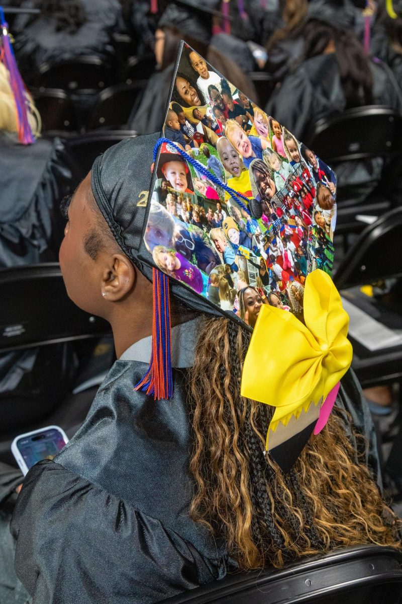 Individualistic expressions can be seen at MATC's students' caps during the Spring 2025 Commencement ceremony.