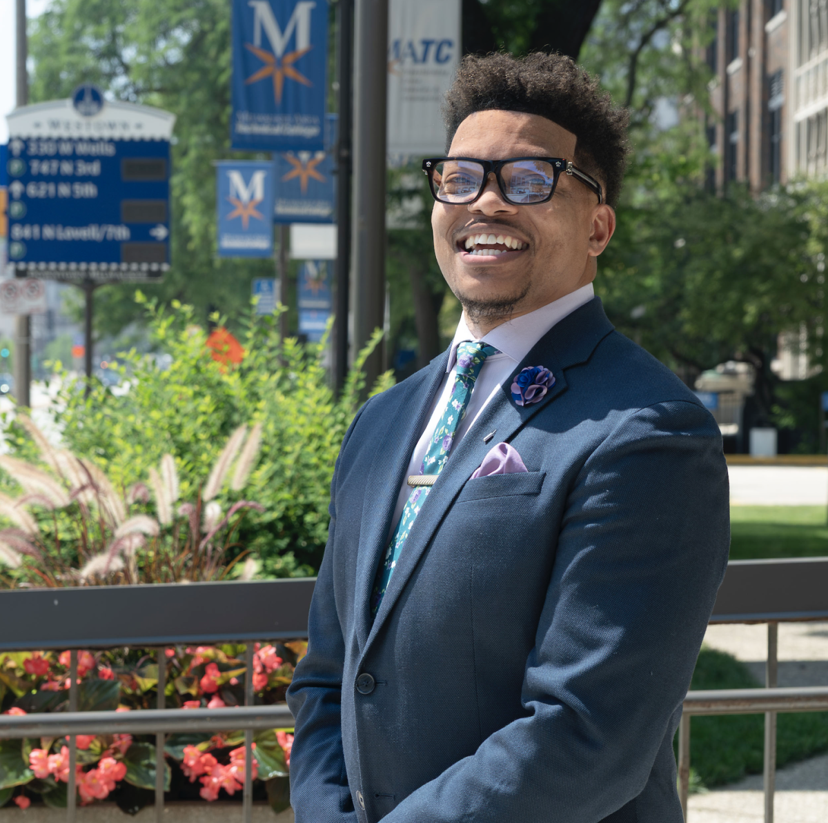 Kyle Hayden is chair of the Black Excellence Leadership Alliance and academic advisor in the Business program..