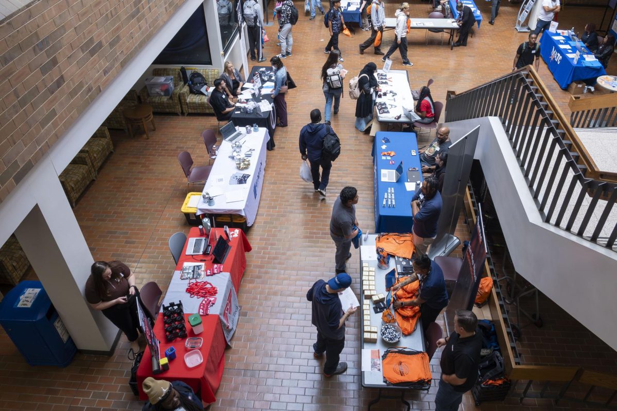 The CareerHub hosted a career & internship fair for MATC students and alumni in the Manufacturing, Construction and Transportation (MCT) Pathway at the Oak Creek Campus.