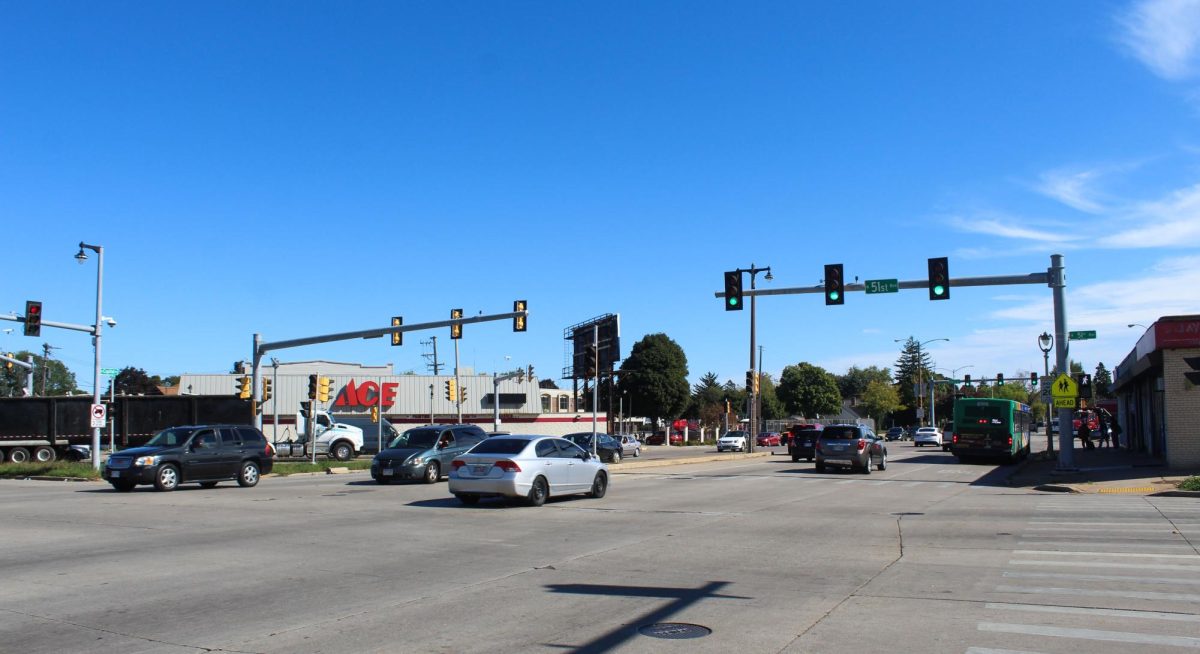 The intersection of 51st Street and Capitol Drive