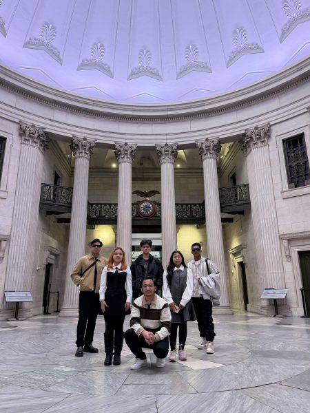 Members of MATC's Rohingya Student Association pose for a photo on their Spring Break trip to New York. Photo shared by Khin Maung Aye, President Rohingya Student Association.