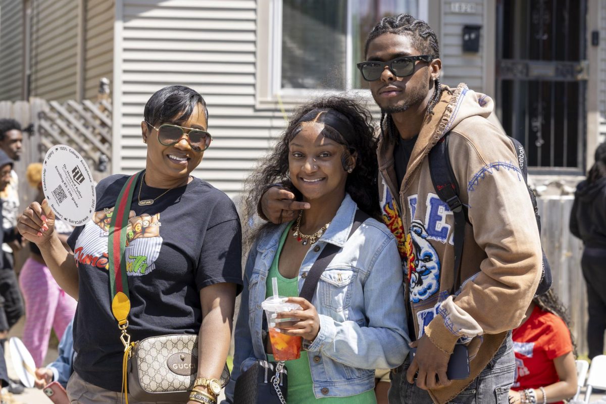 2026 Juneteenth Jubilee Parade viewers pose for a photo