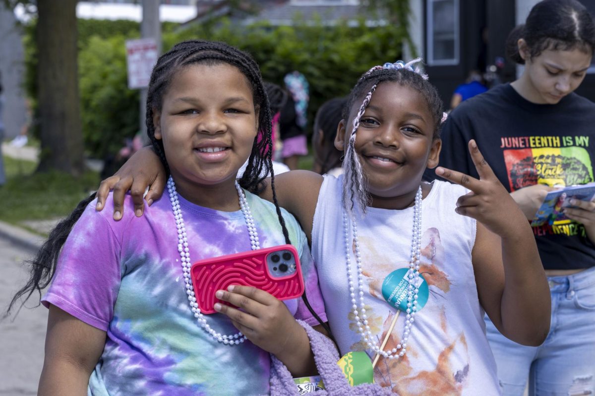 2026 Juneteenth Jubilee Parade viewers pose for a photo