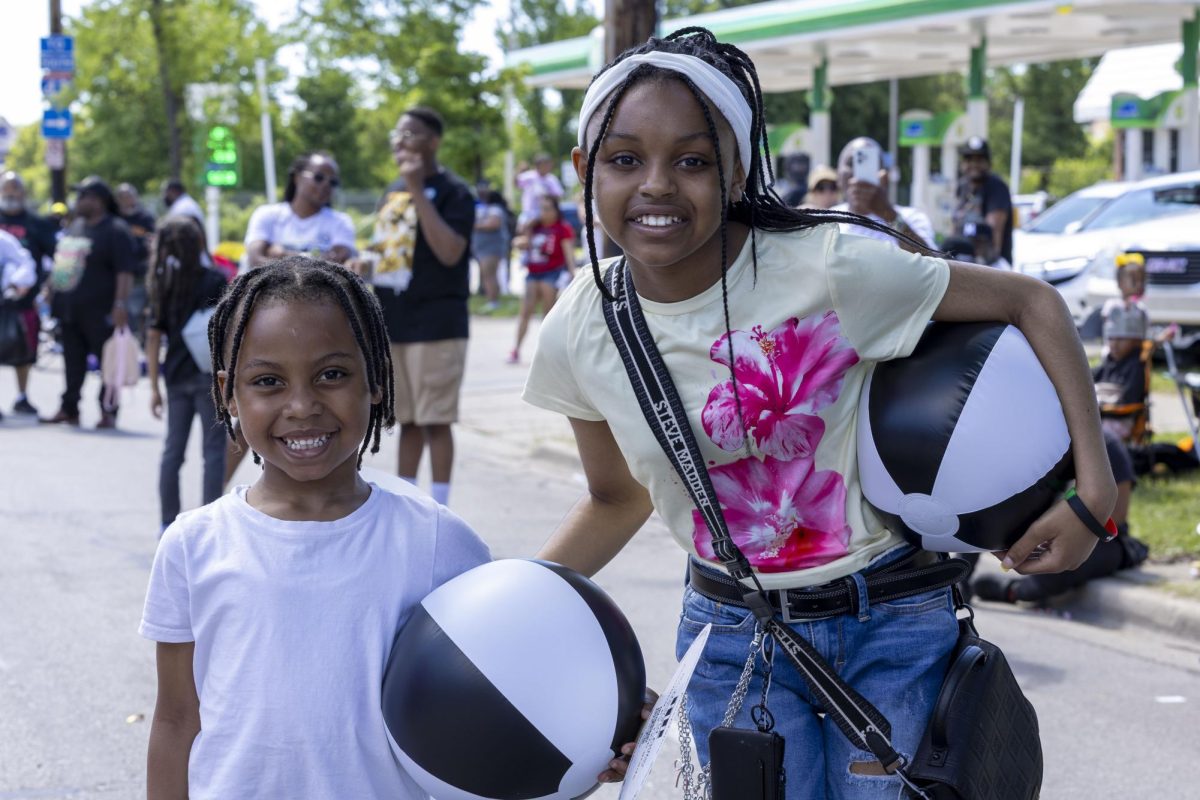 2026 Juneteenth Jubilee Parade viewers pose for a photo
