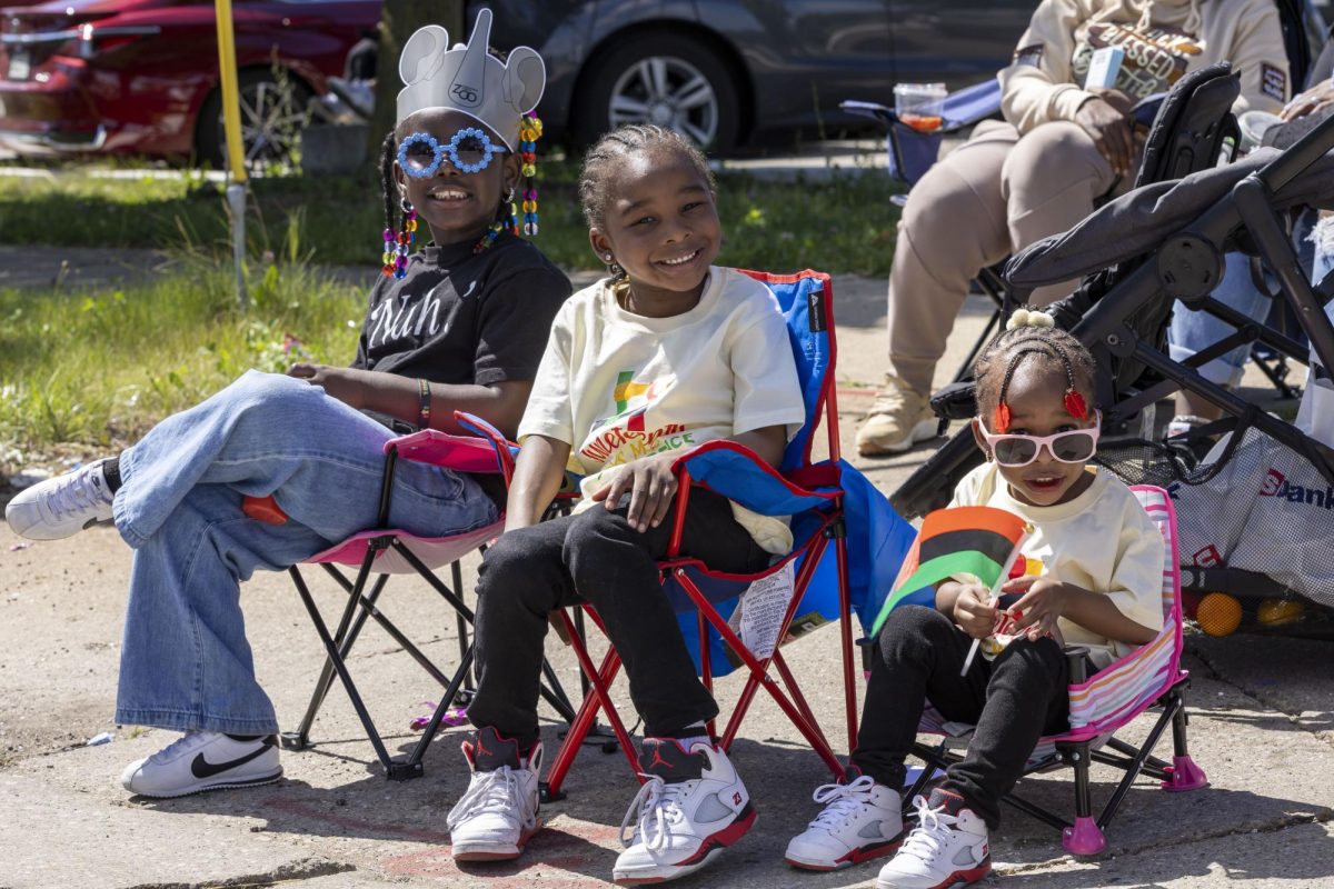 2026 Juneteenth Jubilee Parade viewers pose for a photo