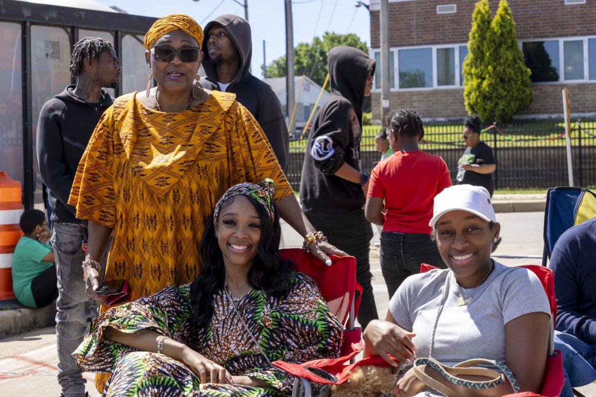 2026 Juneteenth Jubilee Parade viewers pose for a photo