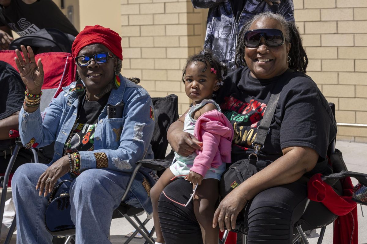 2026 Juneteenth Jubilee Parade viewers pose for a photo