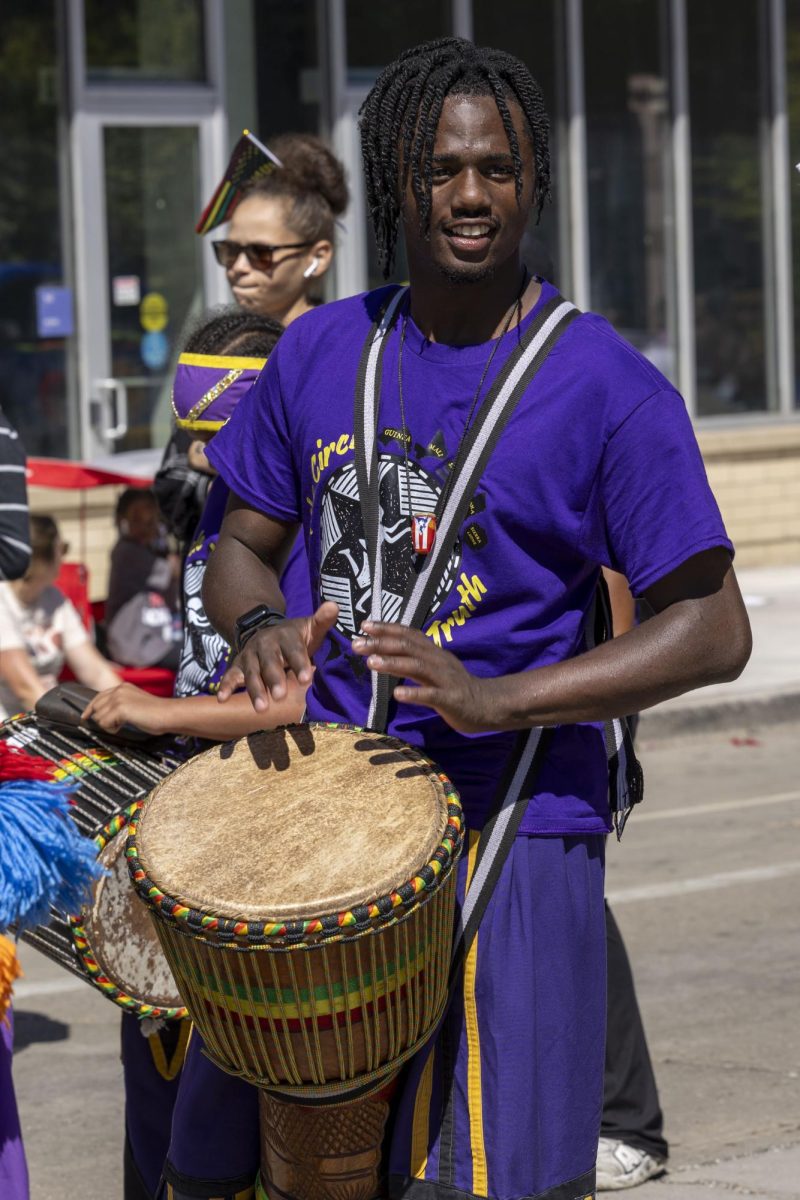 Ko-Thi Dance Co drummer provides beats