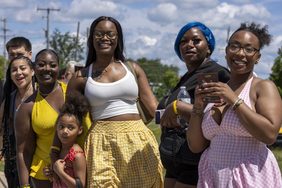 2026 Juneteenth Jubilee Parade viewers pose for a photo