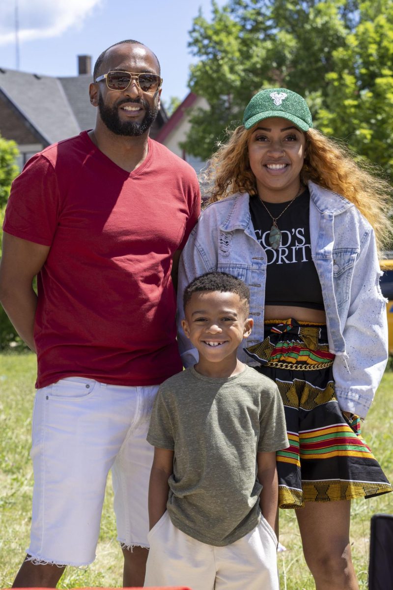 2026 Juneteenth Jubilee Parade viewers pose for a photo