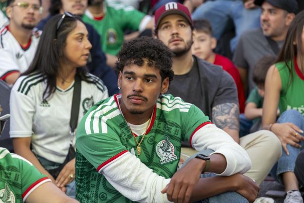 Mexico supporters crowd Zocalo Food Park in Milwaukee's Walker's Point Neighborhood for a viewing party of the 2026 FIFA World Cup.