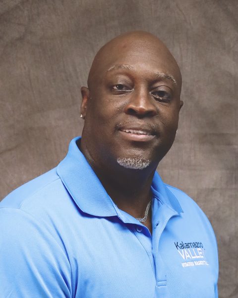 Head coach Arom Murrell (courtesy of Kalamazoo Valley Community College)